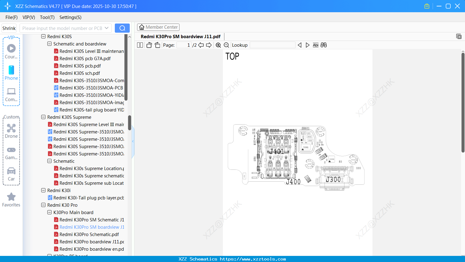 Xiaomi Redmi K30Pro SM Boardview J11